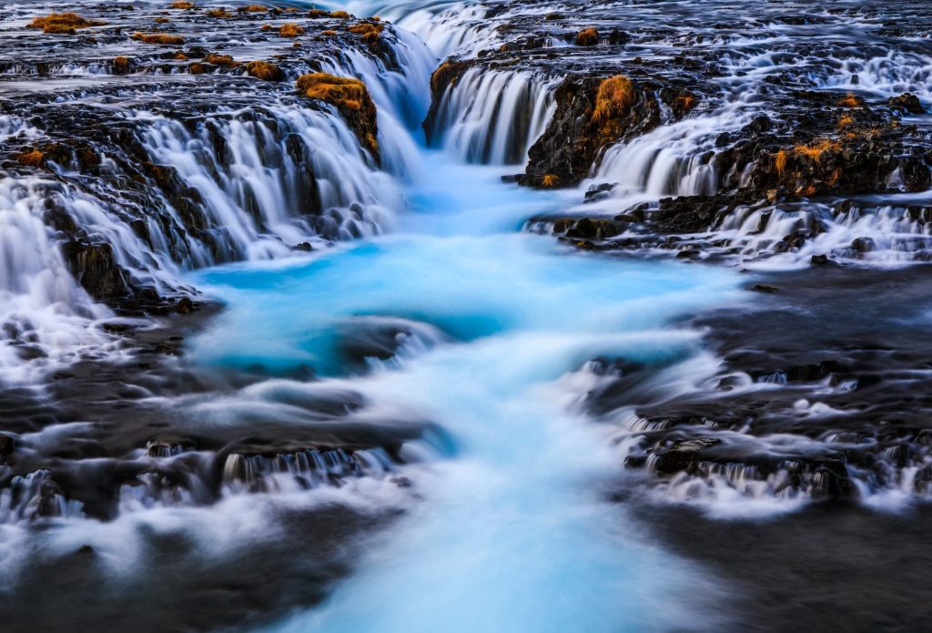 Bruarfoss waterval Reykjavik