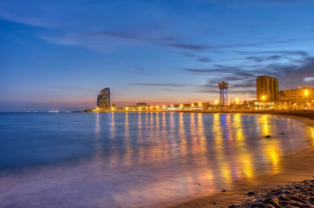 Barcelona strand