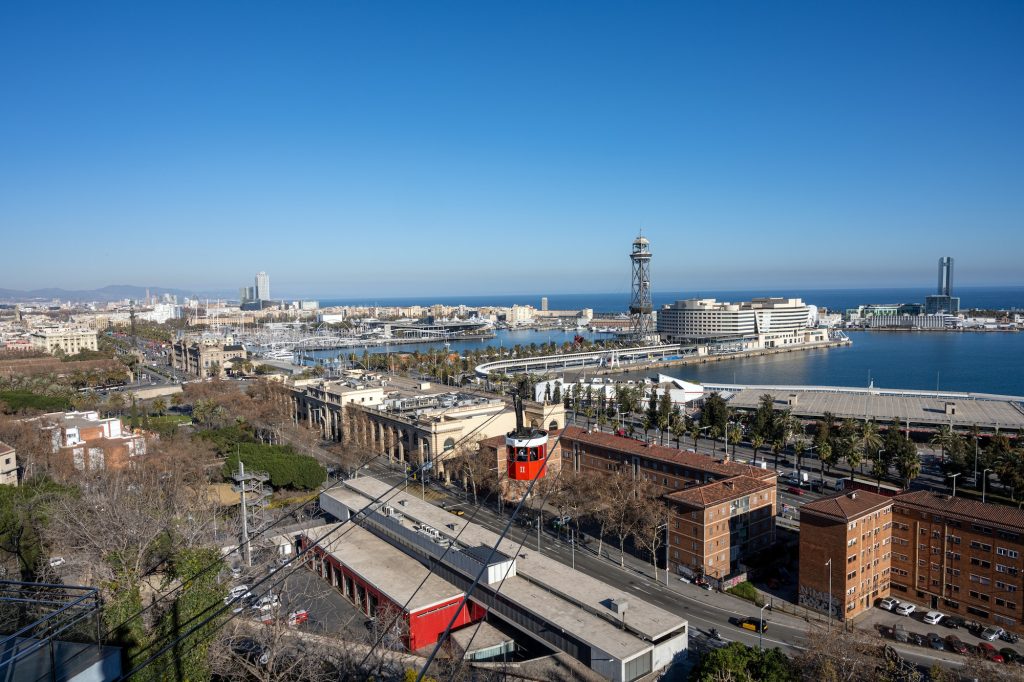 Barcelona haven zicht