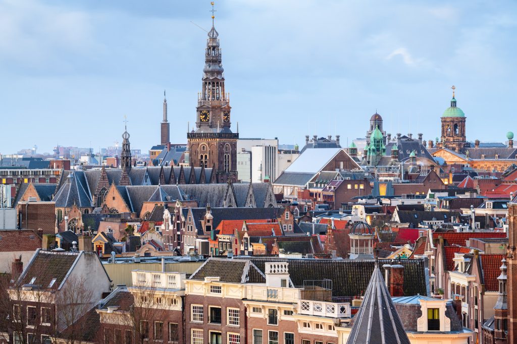 Oude stadsdeel van Amsterdam 