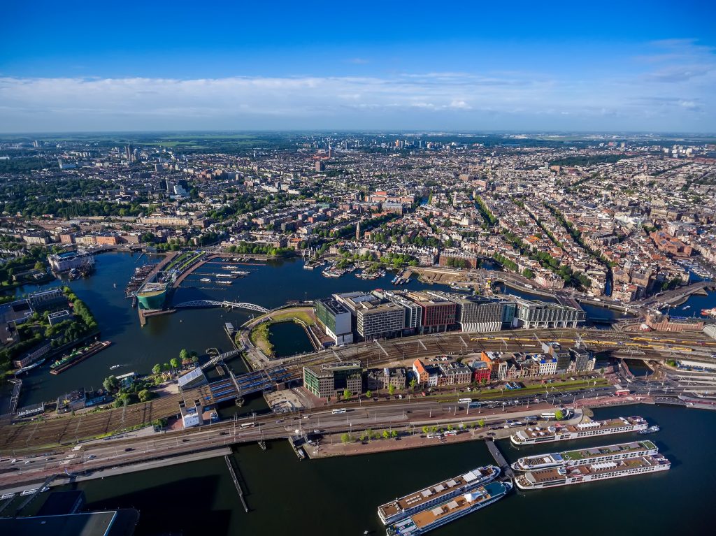 Stadsoverzicht Amsterdam
