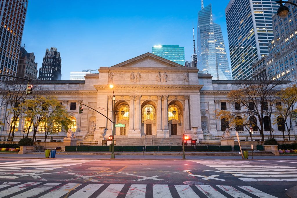 New York City publieke bibliotheek 