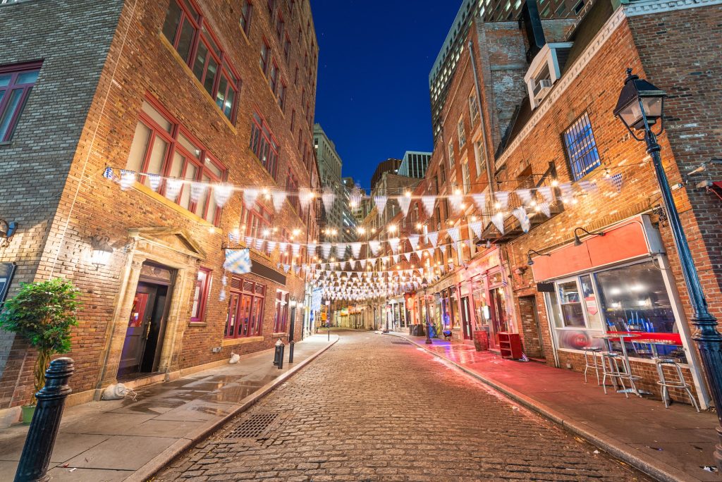 Stone Street in New York City