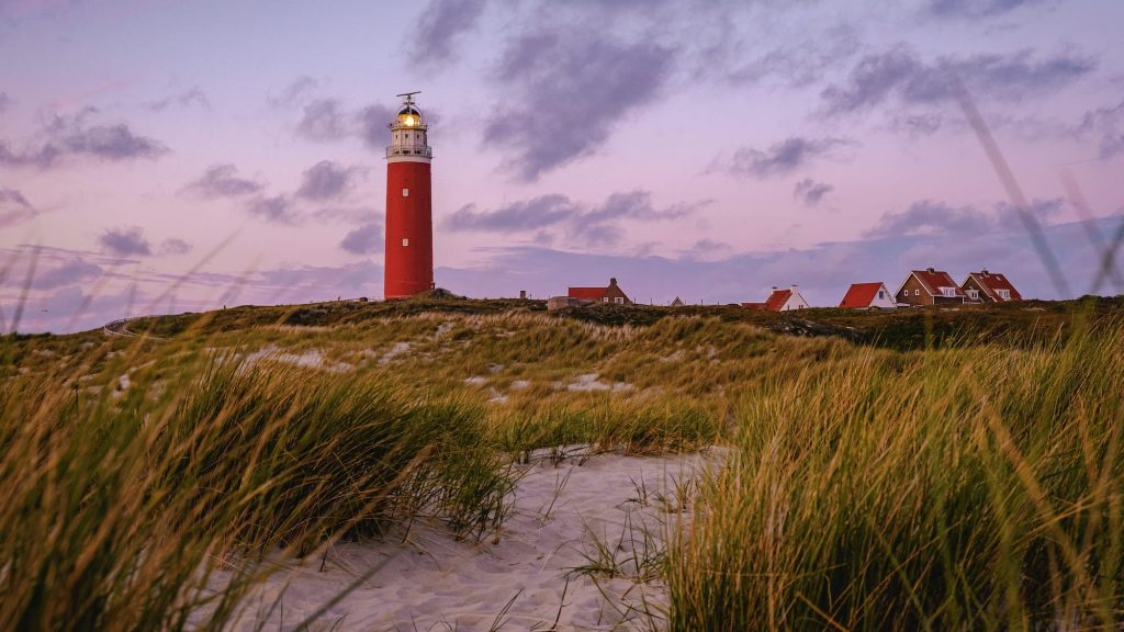 Vuurtoren op het Eiland Texel 