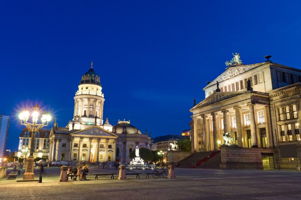 De Gendarmenmarkt in Berlijn