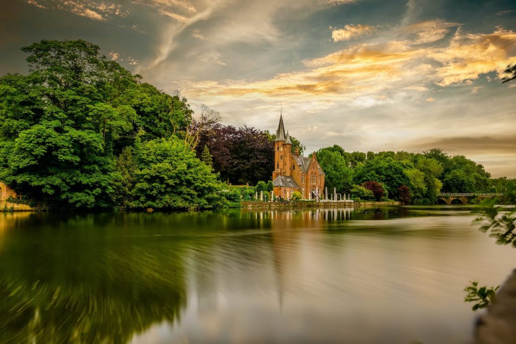 Minnewater meer Brugge