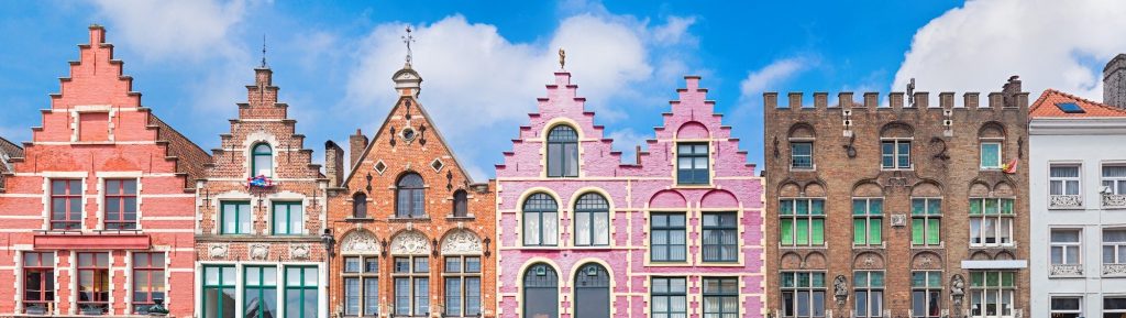 Huizen op de markt 